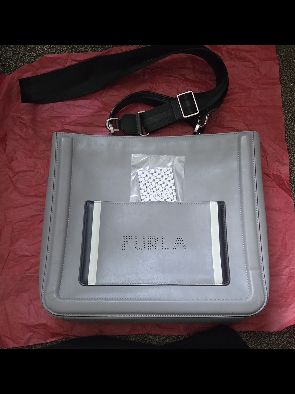 Furla Rearel Large Leather 2way Shoulder Bag